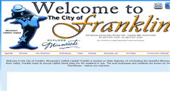 Desktop Screenshot of franklinmn.us